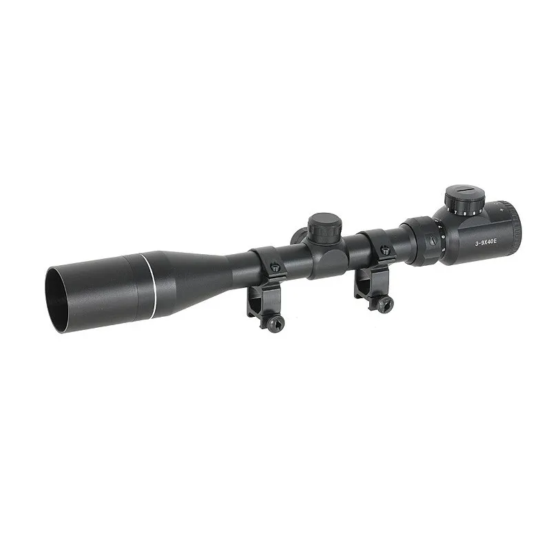 3-9X40E with High Mounting Rings