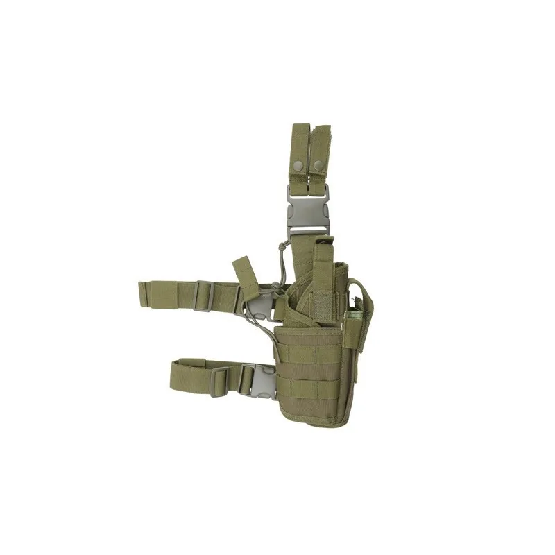2-WAYS Carrying Type Tactical Drop Leg Holster · Verde / OD