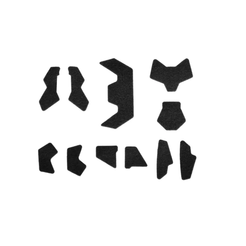 Velcro Set for SHC Helmet Type · Negro