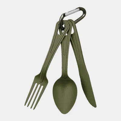 Set de Cubiertos de Plástico - Mil-Tec