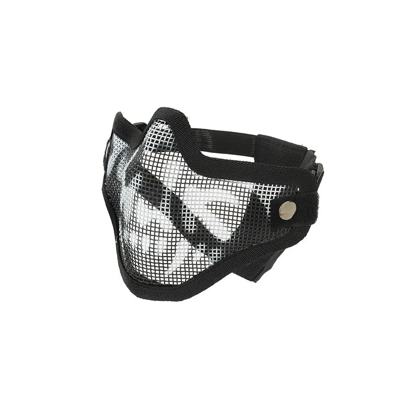 Half Face Metal Mesh Mask
