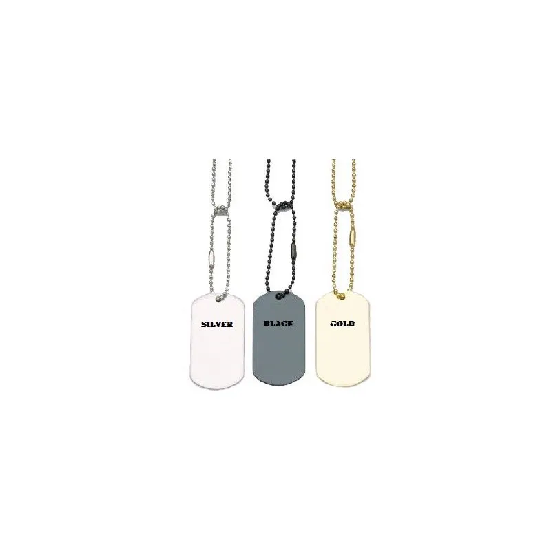 Dog Tag · Negro