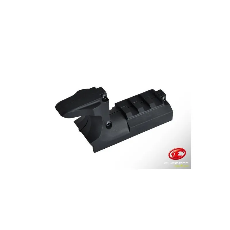 Element Pistol Flashlight Mount Hi-Cap · Negro