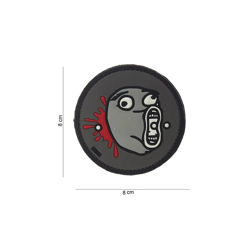 Patch 3D PVC Lol Face