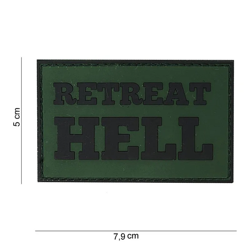 Patch 3D PVC Retreat Hell