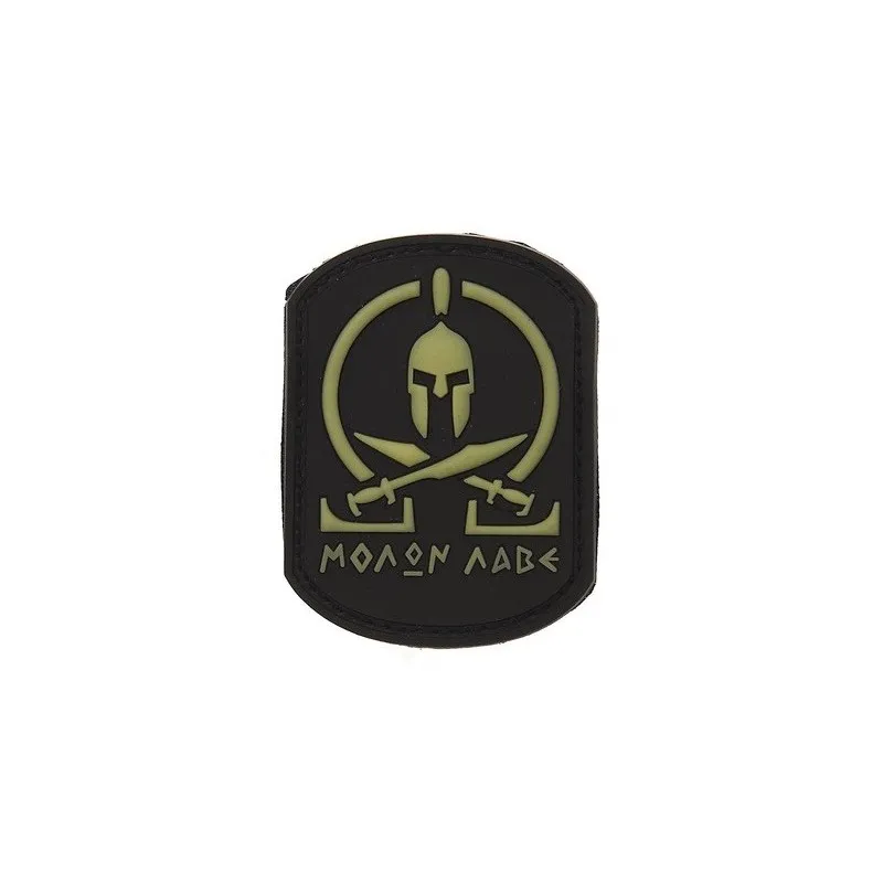 Patch 3D PVC Molon Labe Spartan SWAT