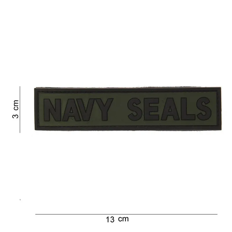 Patch 3D PVC Navy SEALs, with Velcro