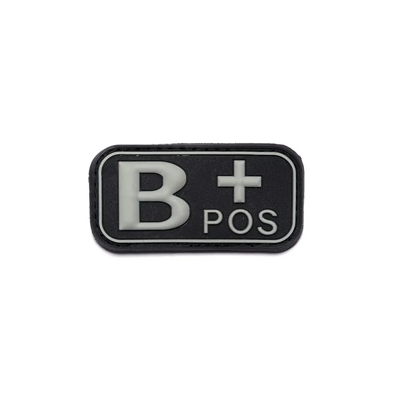 Patch 3D PVC Blood Type B Positive