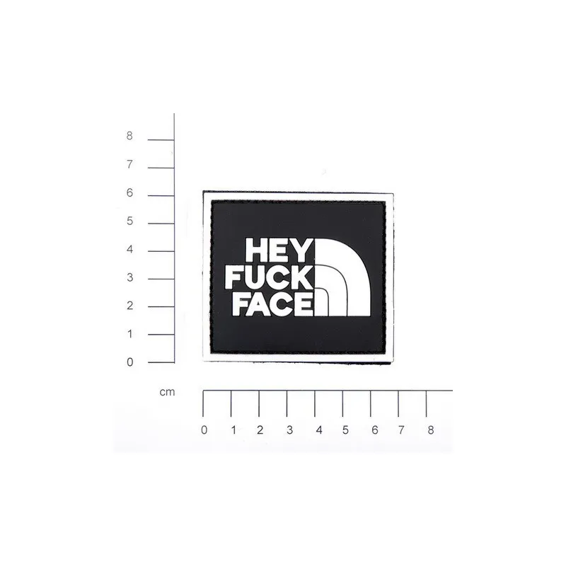 Patch 3D PVC Hey Fuck Face
