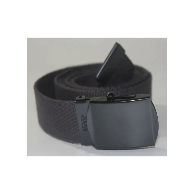 Web Belt with Buckle · Black black