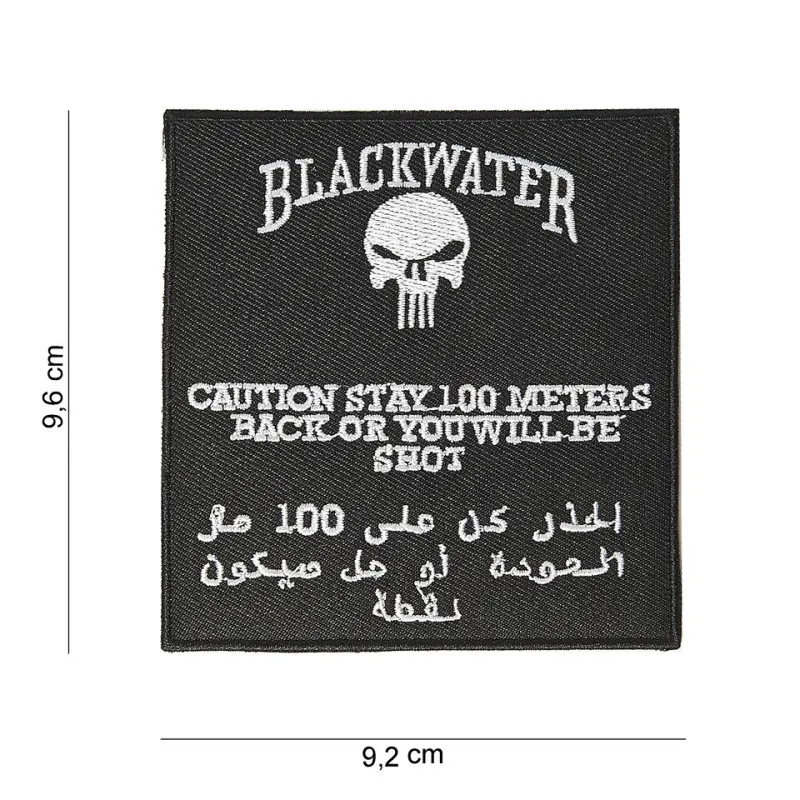 Patch Water 100 Mtr with Velcro · Negro