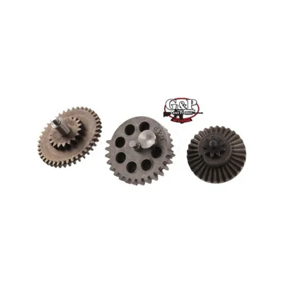 Steel Flat Gear Set for M4/M16 Gearbox - G&P Airsoft