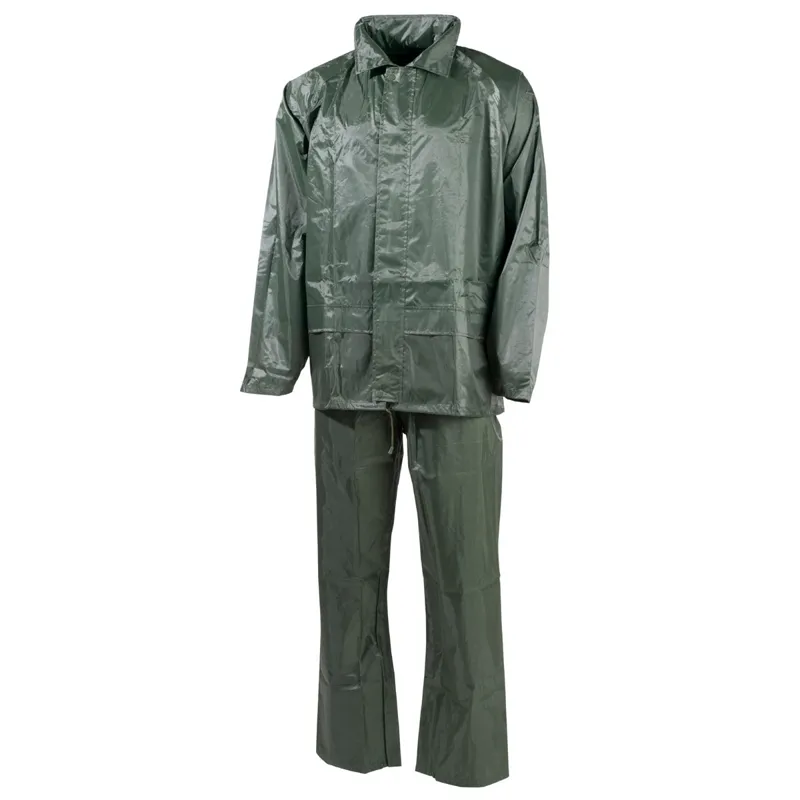 Completo Impermeabile Giacca Pantalone