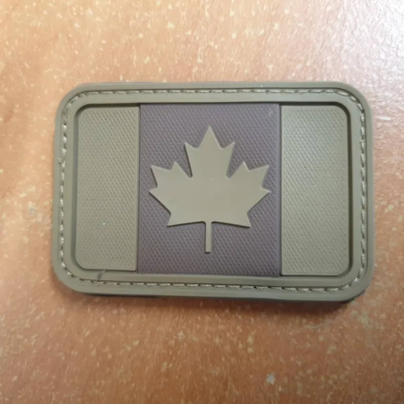 Patch PVC Drapeau Canadien · Tan / FDE