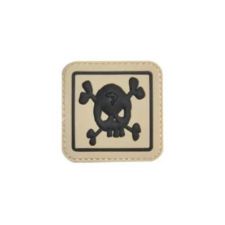 Viper Patch PVC Skull Crane Tete de Mort