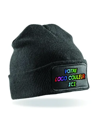 Bonnet Imprimable Double Tricot Result Avec Impression Logo