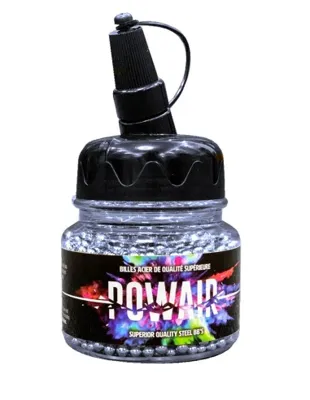 Bouteille 1500 BBs Acier Clair 4.5mm - Powair