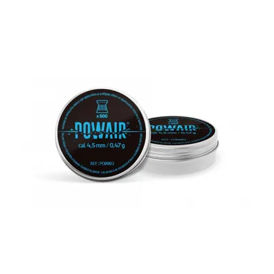 Plombs 4.5mm Plats x 500 0.47g PO0003 - Powair