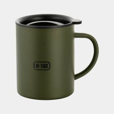 Taza Termo de Acero Inoxidable 400ml - M-TAC