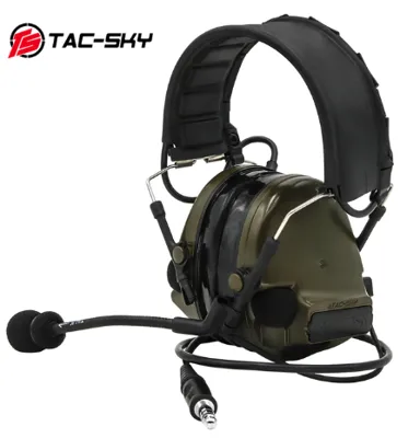 Comtac III Headset (Silicone Ear Cushions) - Tac-Sky