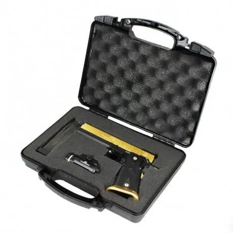 S&T Armament Mallette Rigide pour Pistolet Avec Mousse Prédécoupée ST44239
