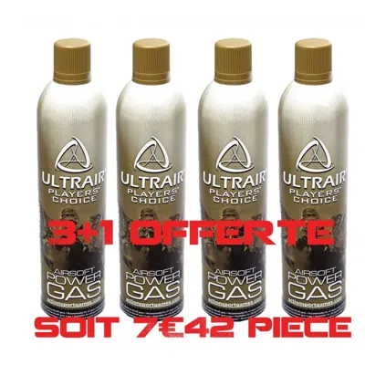 3+1 Bouteilles Gaz Ultraire 14571 - ASG (ActionSportGames)