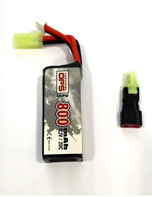 Batterie LIPO 11.1V Compact 800mAh - Tactical OPS