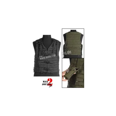 Gilet Tactique Nu MOLLE Modular System - Mil-Tec – Équipement militaire, airsoft et outdoor