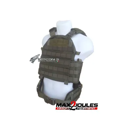 Carrier MOLLE + Ceinture Belt MOLLE 1000D D5-BAV13 - Defcon 5