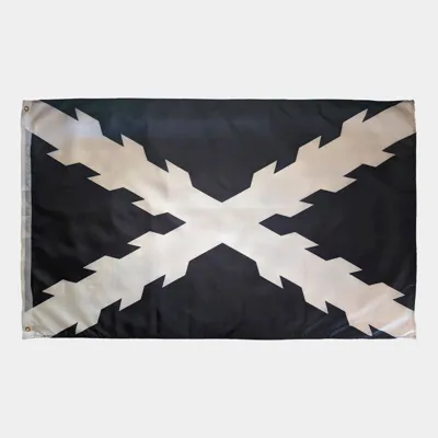 Bandera de la Cruz de Borgoña en Color - SERMILITAR