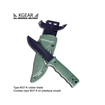 Couteau Factice Type SOG M37K SEAL PUP Avec Fourreau - KYOU AIRSOFT