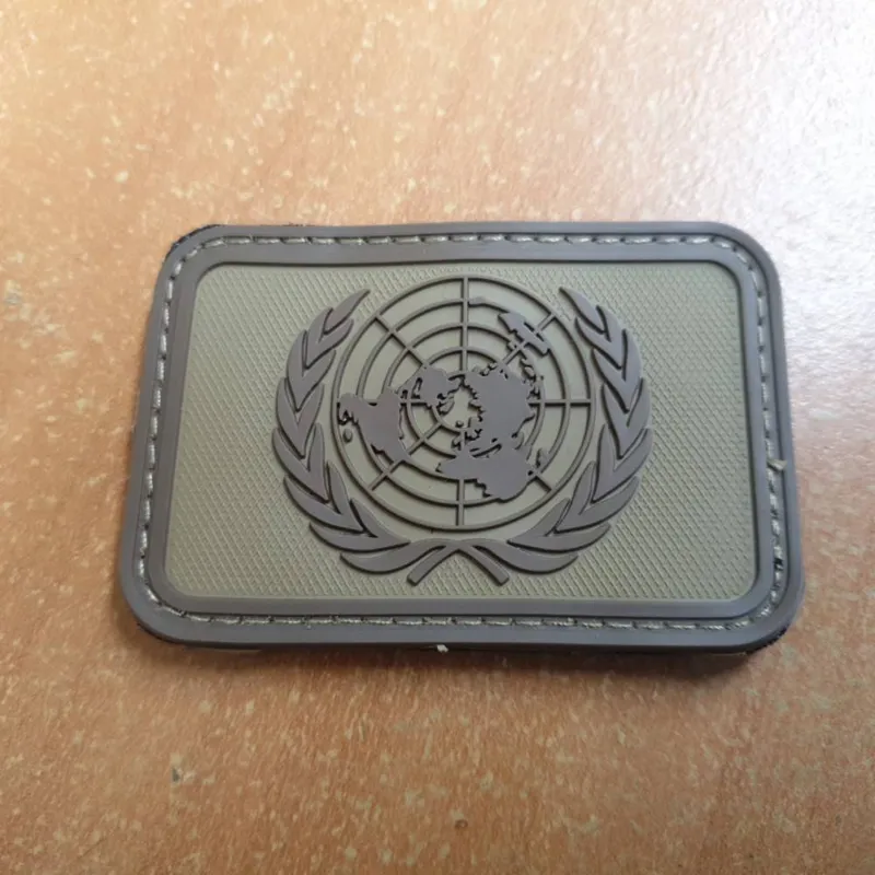 Patch PVC Nations Unies · Tan / FDE