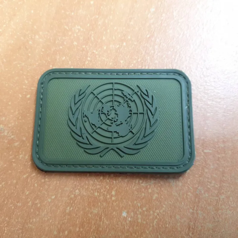 Patch PVC Nations Unies · Verde / OD