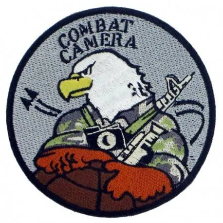 Patch Velcro Combat Camera Diam 10cm