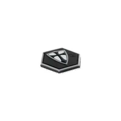 Patch Hexagonal Velcro Bouclier Croix Croisé Templier SWAT