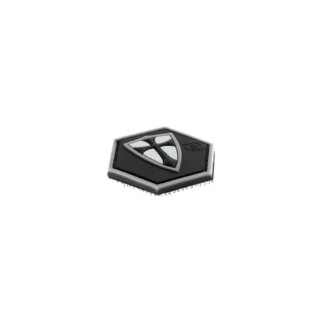 Patch Hexagonal Velcro Bouclier Croix Croisé Templier SWAT