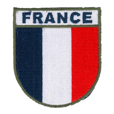 Patch Écusson France Haute Visibilité TOE Pro - A10 Equipement / TOE-PRO
