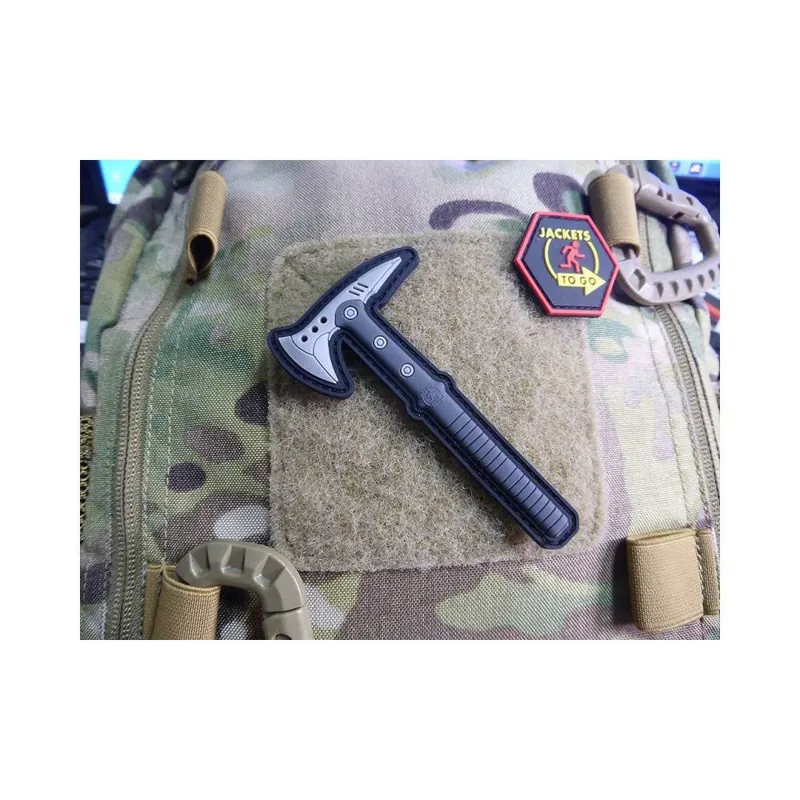 Patch PVC Tomahawk Hache Tactique Moderne