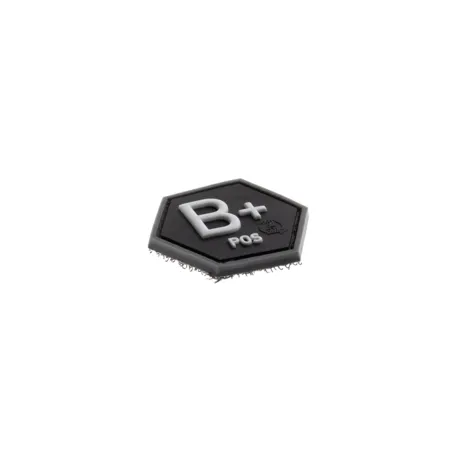 Patch Hexagonal Velcro Groupe Sanguin B