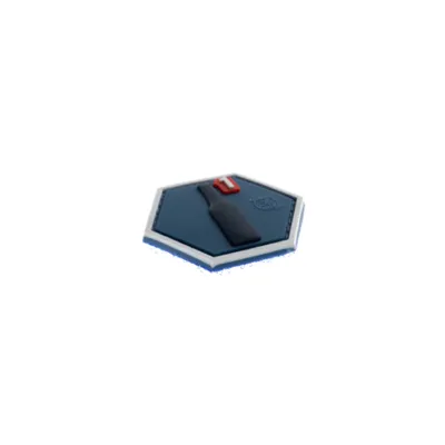 Patch Hexagonal Velcro Bouteille