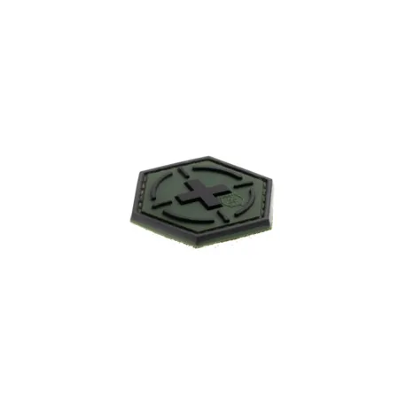 Patch Hexagonal Velcro Medic Cible · Verde / OD