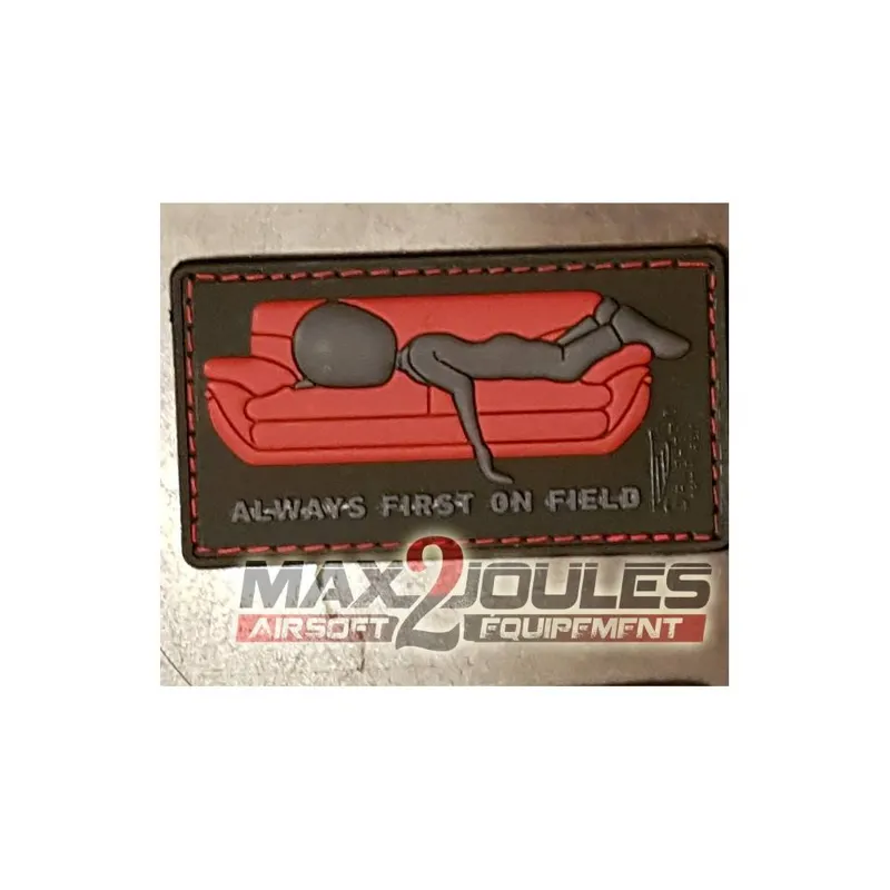 Patch PVC Velcro Always First on Field
