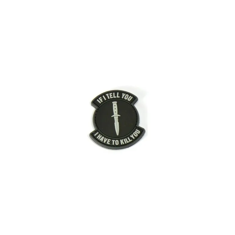 Kombat Patch PVC If I Tell You