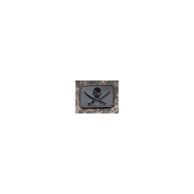 Patch Velcro Pirate Skull Flag ACU