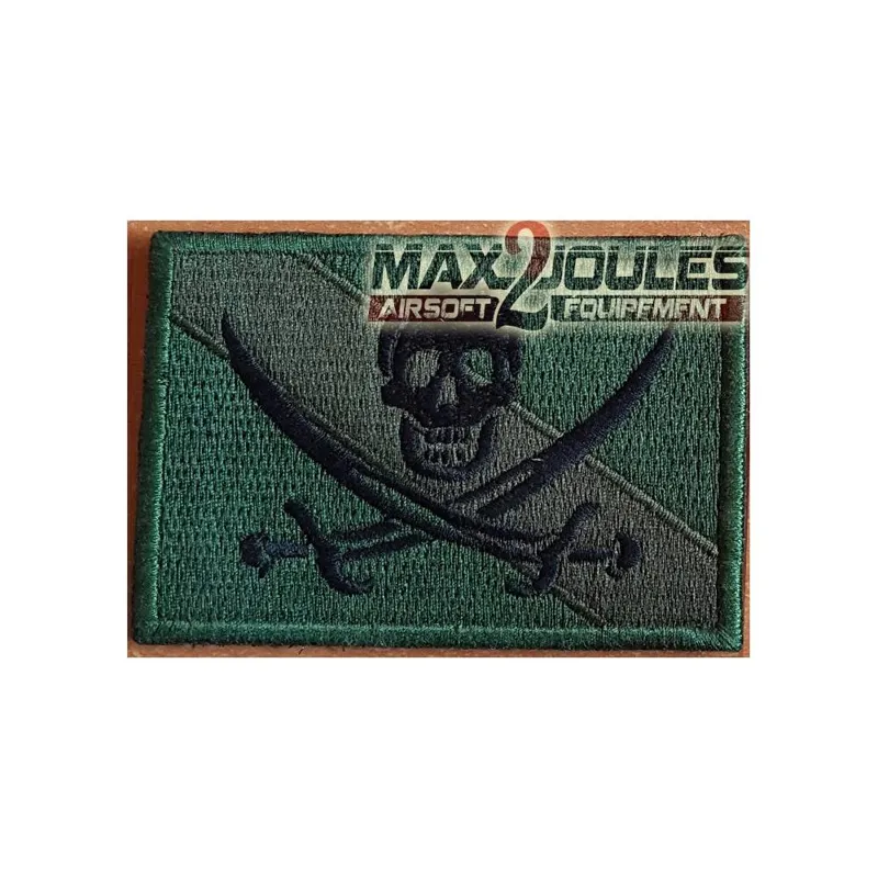 Patch Velcro Drapeau Pirate · Verde / OD