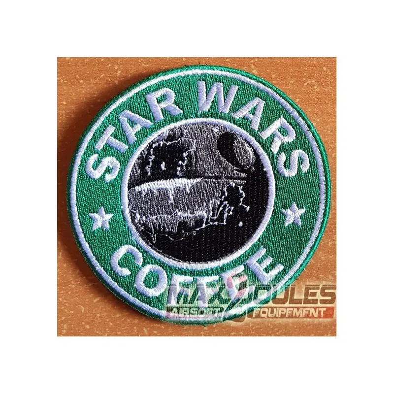 Patch Velcro Star Wars Coffee Etoile · Negro