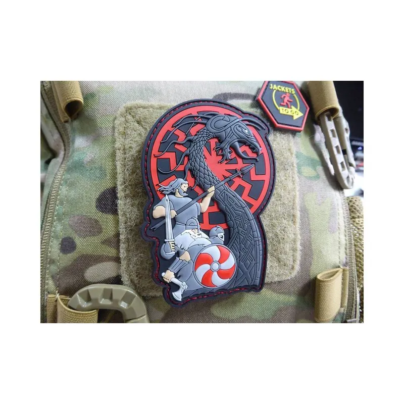 Patch PVC Drakkar et Viking Couleur
