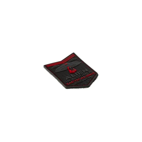 Patch PVC Alien Invasion Tactical Unit Rouge