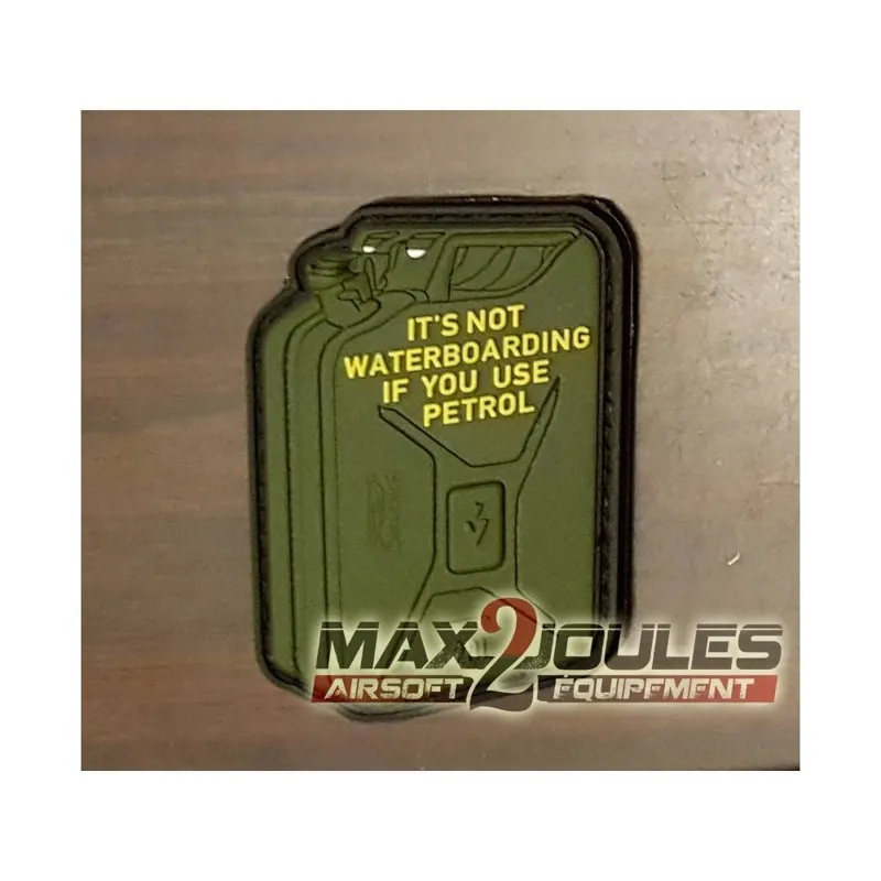 Patch PVC Velcro Not for Every Body Jerrican