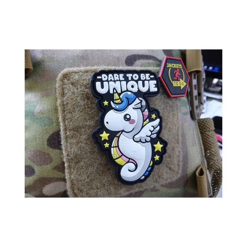 Patch PVC Licorne Dare to Be Unique